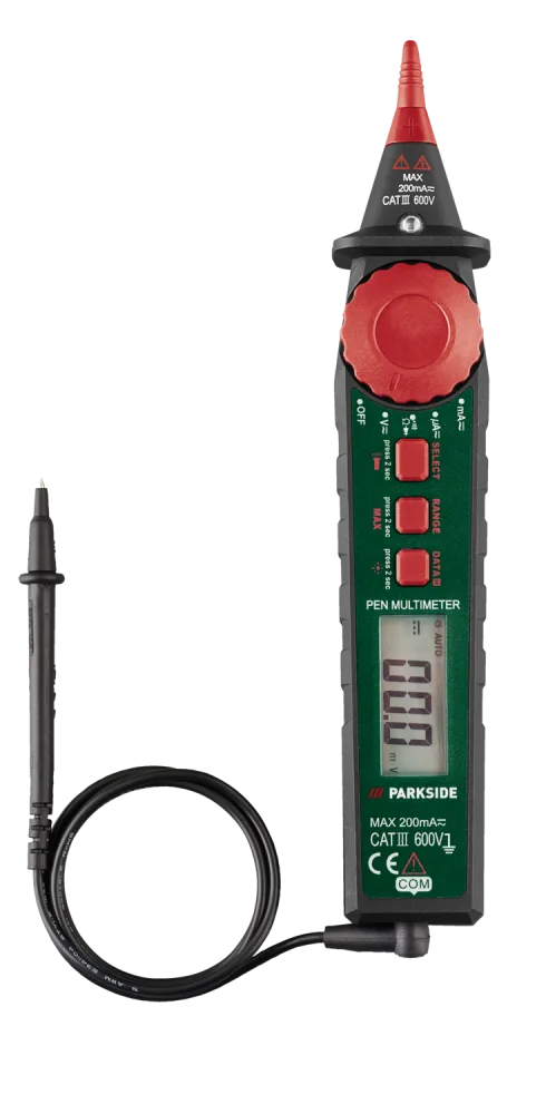 Parkside® Klešťový multimetr PZM 2 B4 / Tužkový multimetr PSM 2 B4 (tužkový multimetr)