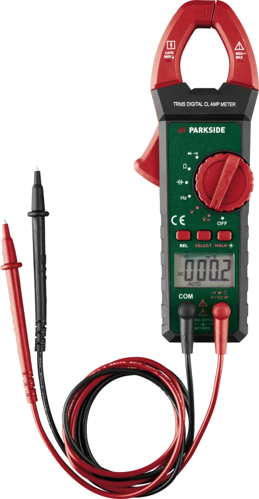 PARKSIDE® Kliešťový ampérmeter/Hrotový multimeter (kliešťový multimeter)