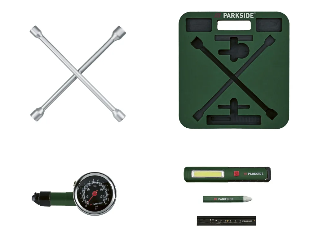 PARKSIDE® Krížový kľúč na kolesá s vankúšom pod kolená PRSK 6 B2