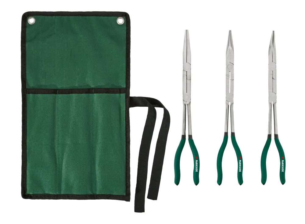 PARKSIDE® Langbeckzangen-Set / Doppelgelenk-Zangen-Set (Doppelgelenk-Zangen-Satz)