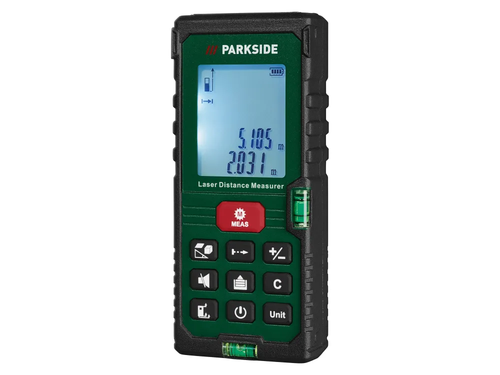 PARKSIDE® Laserový merač vzdialenosti PLEM 50 D5