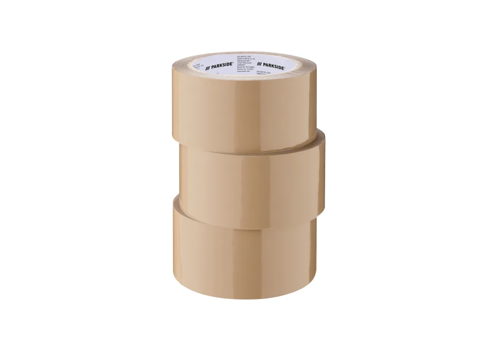 PARKSIDE® Lepiaca páska, 3 kusy (hnedá)