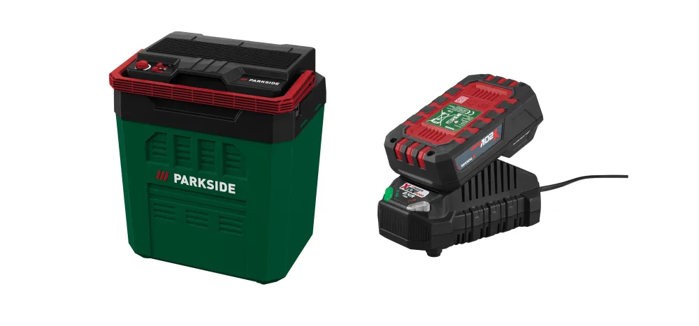 PARKSIDE® Mobilný aku chladiaci box s funkciou udržiavania teploty PKB 20-Li A2 + Akumulátor 20 V/2 Ah + Nabíjačka 20 V/2,4 A