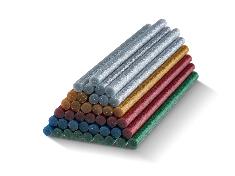 PARKSIDE® Nízkoteplotné lepiace tyčinky, 40 kusov (trblietavé tyčinky, 40 kusov)