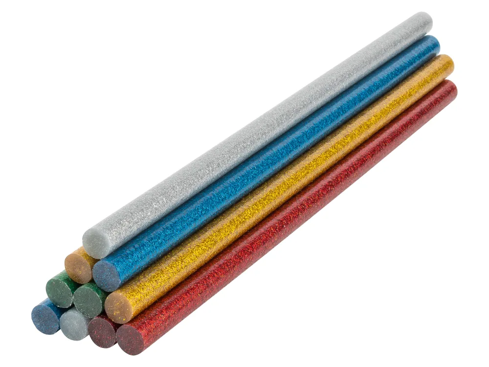 PARKSIDE® Nízkoteplotné lepiace tyčinky (trblietavé, 10 kusov)