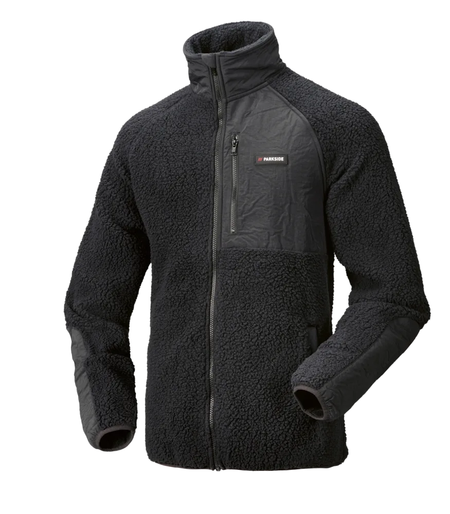 PARKSIDE® Pánska flísová bunda (čierna, L (52/54))