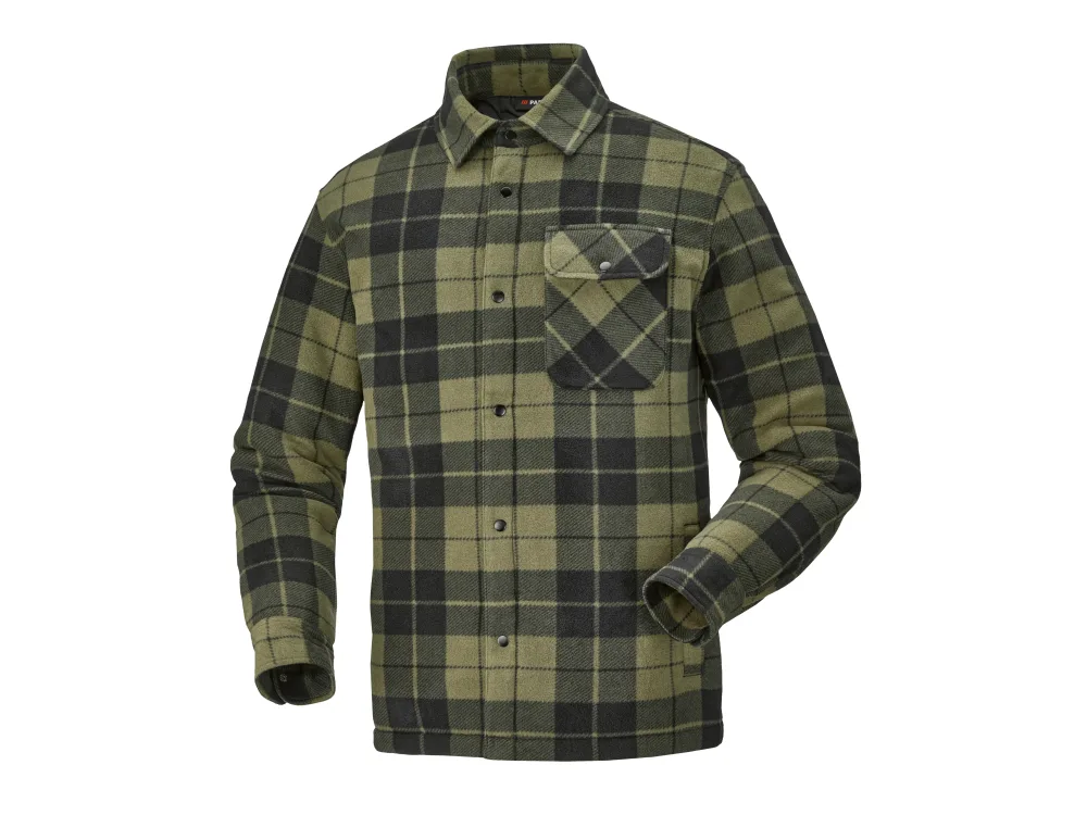 PARKSIDE® Pánska košeľová bunda (kaki, XL (56/58))