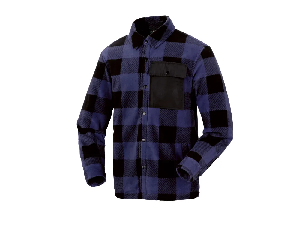 PARKSIDE® Pánska košeľová bunda (modrá, XL (56/58))