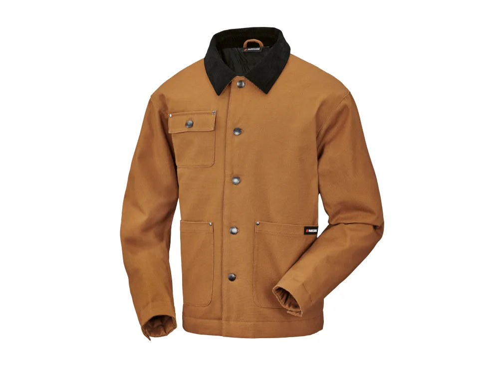 PARKSIDE® Pánska pracovná bunda (hnedá, XXL (60/62))