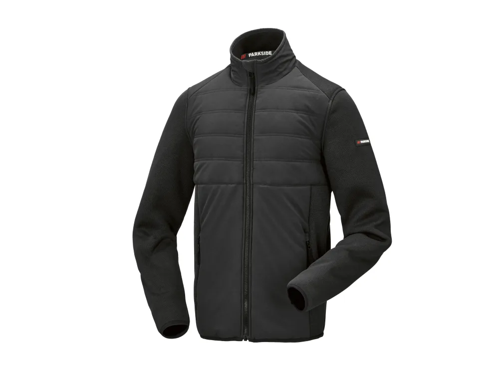 PARKSIDE® Pánska pracovná bunda s podšívkou (čierna, XXL (60/62))