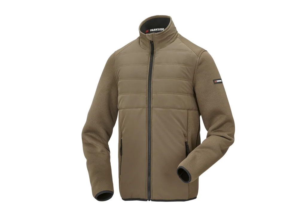 PARKSIDE® Pánska pracovná bunda s podšívkou (kaki, XL (56/58))