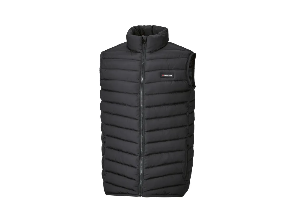 PARKSIDE® Pánska prešívaná vesta (čierna, M (48/50))