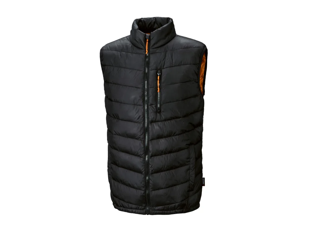 PARKSIDE® Pánska prešívaná vesta (čierna, XXL (60/62))