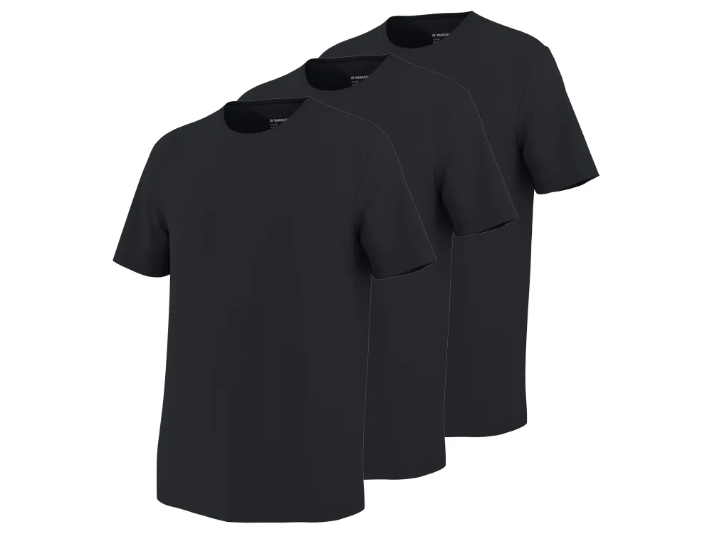 PARKSIDE® Pánske bavlnené tričko, 3 kusy (XL (56/58))