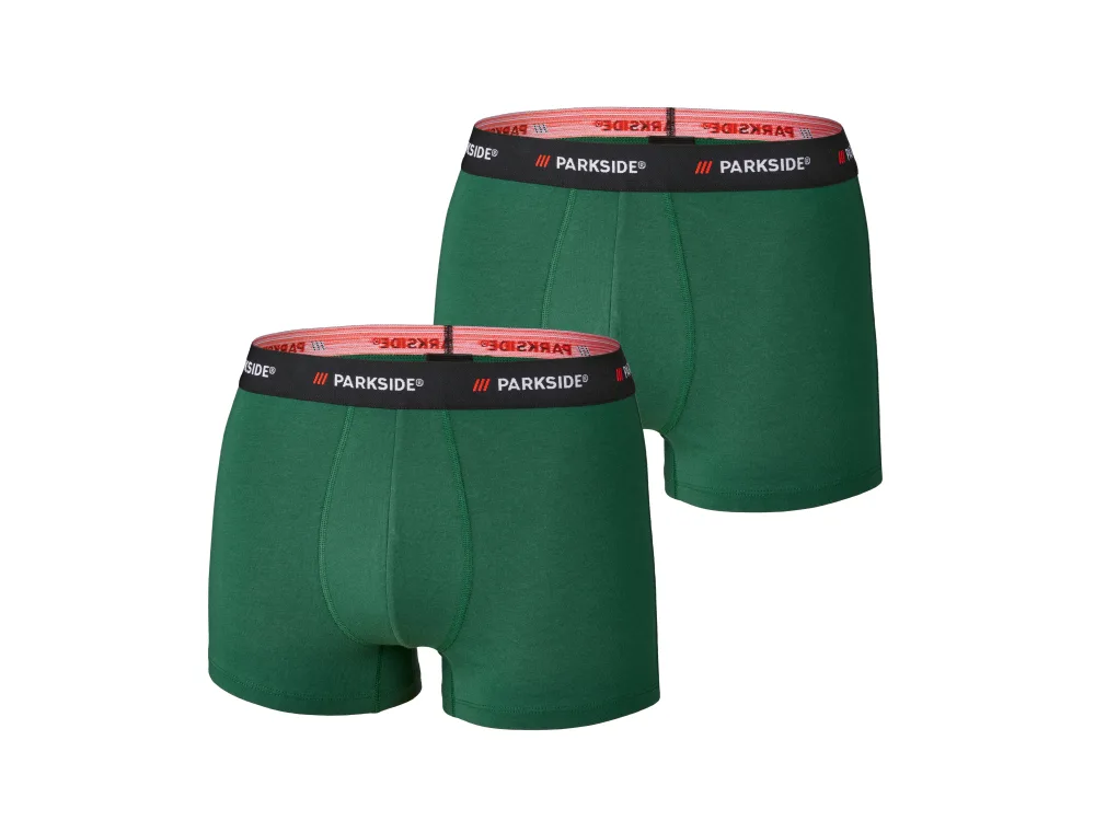 PARKSIDE® Pánske boxerky, 2 kusy (zelená, 6/L)