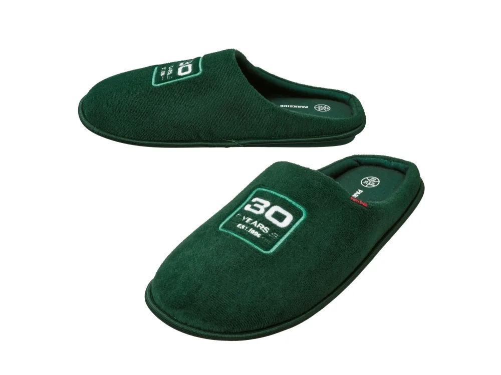 PARKSIDE® Pánske papuče PARKSIDE (zelená, 40/41)