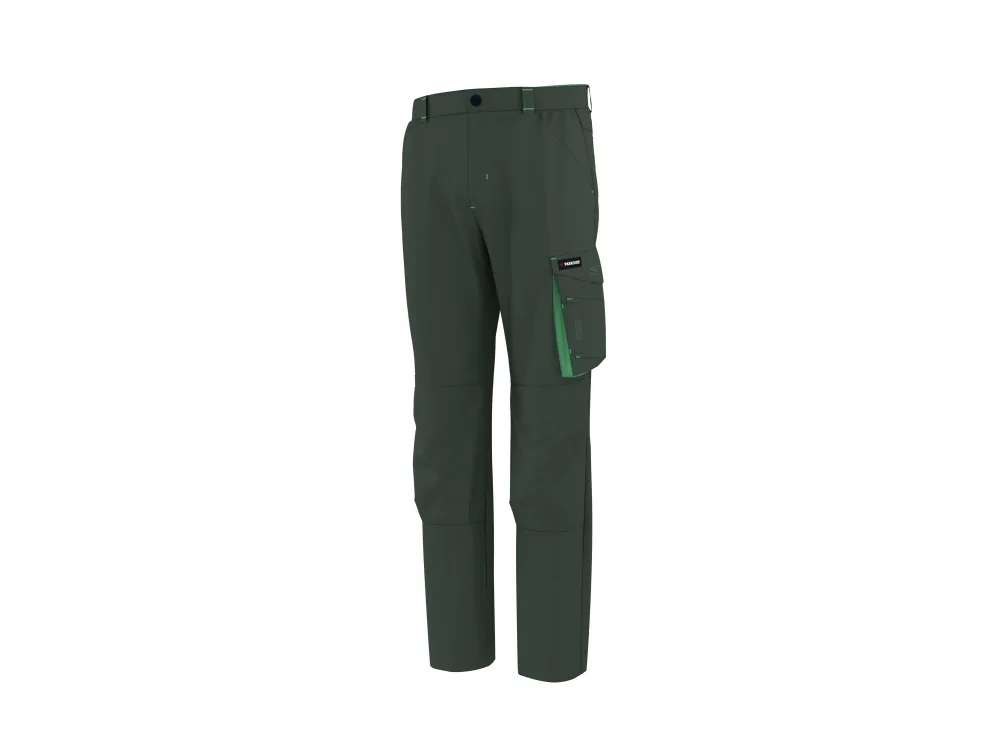PARKSIDE® Pánske pracovné nohavice (zelená, 56)