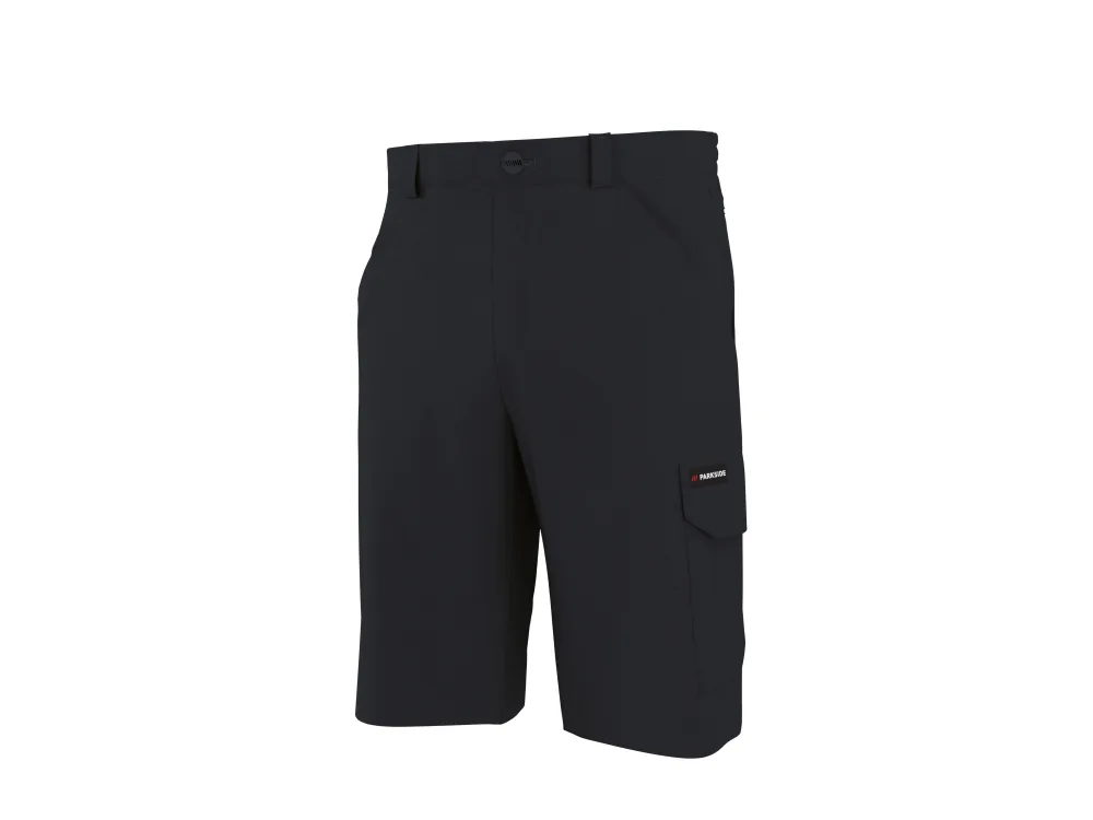 PARKSIDE® Pánske pracovné šortky (čierna, 50)