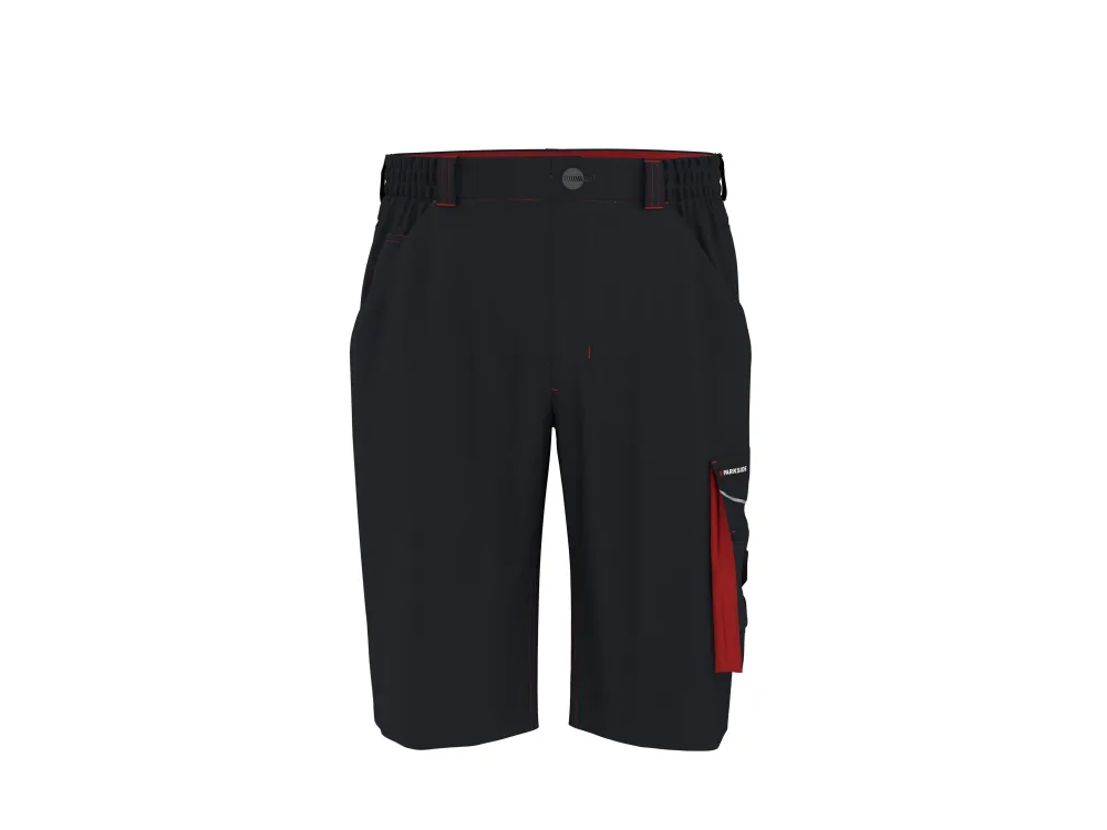 PARKSIDE® Pánske pracovné šortky (čierna, 52)