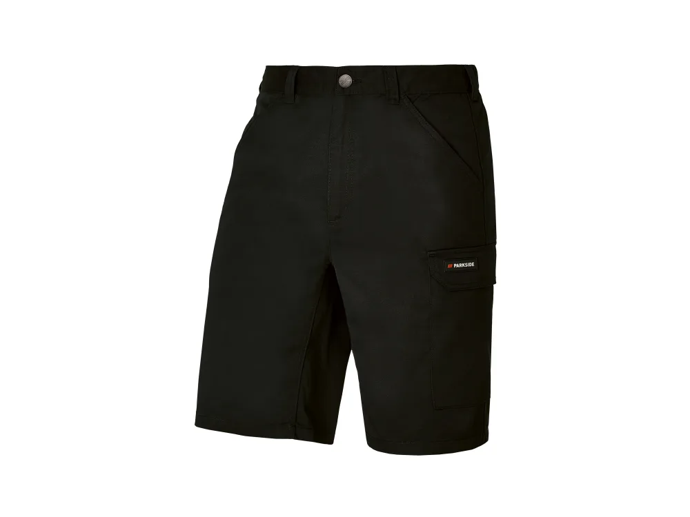 PARKSIDE® Pánske pracovné šortky (čierna, 56)