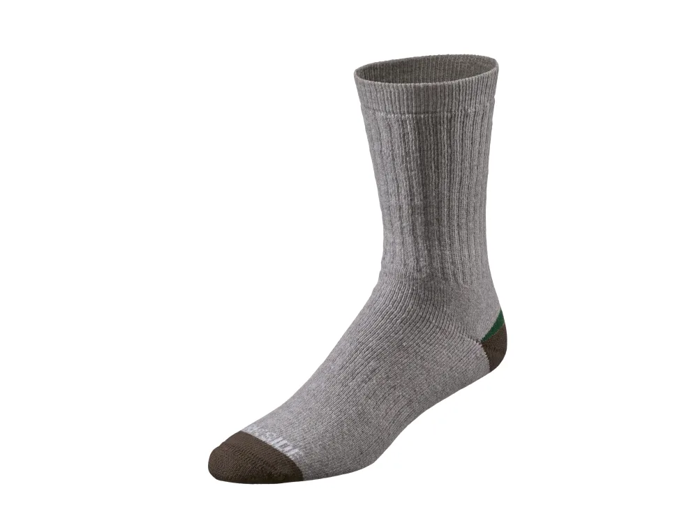 Parkside® Pánské pracovní termo ponožky, 4 páry (šedá/zelená, 43/46)