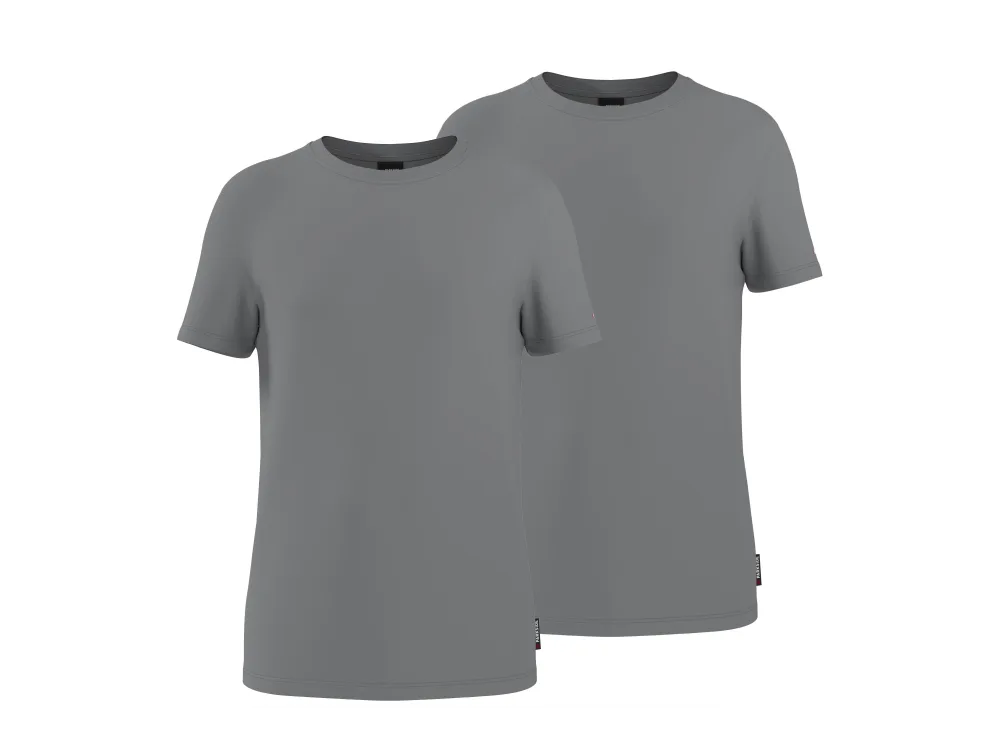 PARKSIDE® Pánske spodné tričko, 2 kusy (sivá, 5/M)