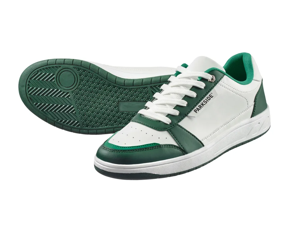 PARKSIDE® Pánske tenisky (biela/zelená, 45)