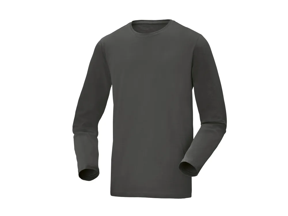 PARKSIDE® Pánske tričko s dlhým rukávom (tmavosivá, XL (56/58))