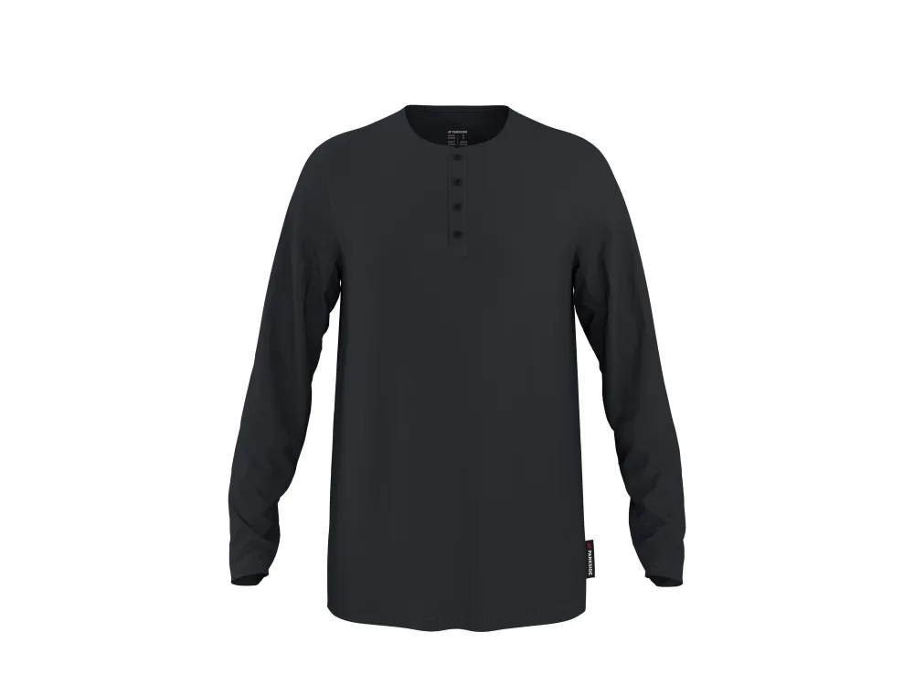 PARKSIDE® Pánske tričko s dlhými rukávmi (Čierna, L (52/54))
