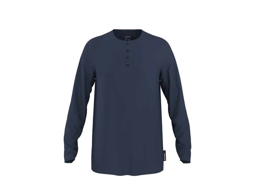 PARKSIDE® Pánske tričko s dlhými rukávmi (navy modrá, L (52/54))