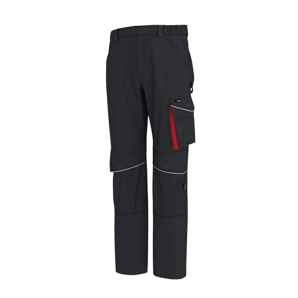 PARKSIDE® Herren-Arbeitsbundhose, gefüttert (Schwarz, 48)