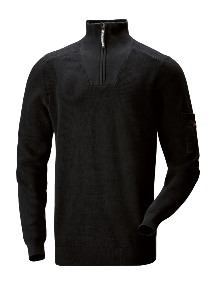 PARKSIDE® Pánsky pletený sveter (čierna, L (52/54))