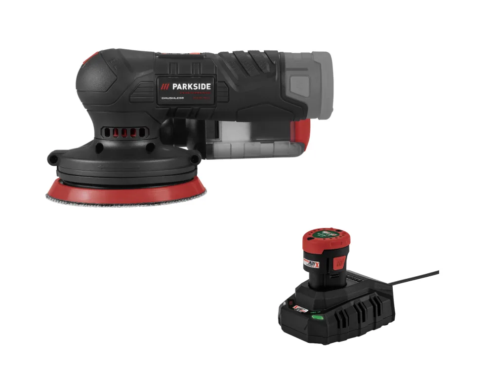 Parkside Performance® Aku excentrická bruska Paesp 12-Li A2, 2 Ah
