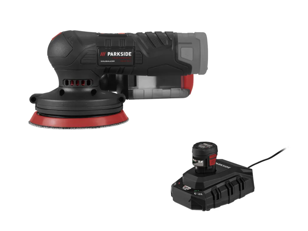 Parkside Performance® Aku excentrická bruska Paesp 12-Li A2, 2,5 Ah