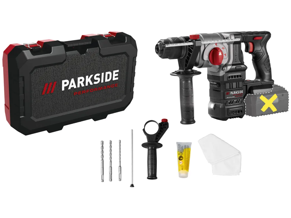 PARKSIDE PERFORMANCE® Aku kombinované kladivo PKHAP 2034-Li B1 – bez akumulátora