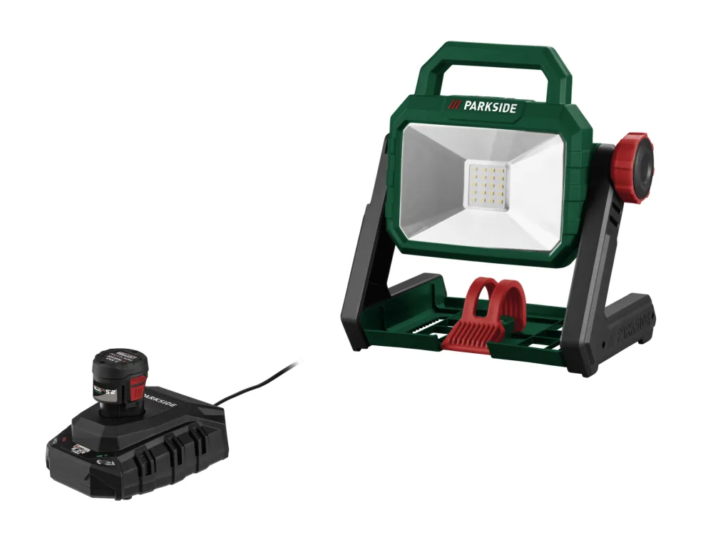 Parkside Performance® Aku LED reflektor Plsa 20-Li A1, 2,5 Ah