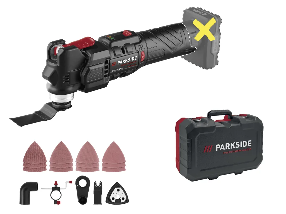 PARKSIDE PERFORMANCE® Aku multifunkčné náradie 12 V PPMFWA 12 B2 - bez akumulátora