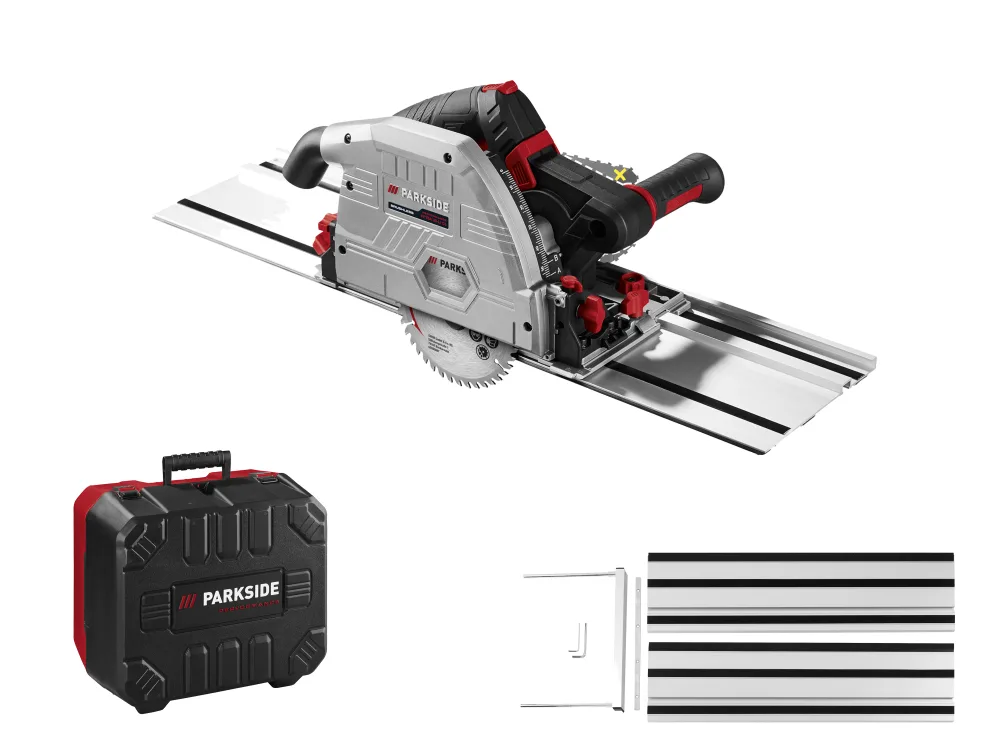 PARKSIDE PERFORMANCE® Aku ponorná píla 20 V PPTSA 20-Li C3 - bez akumulátora
