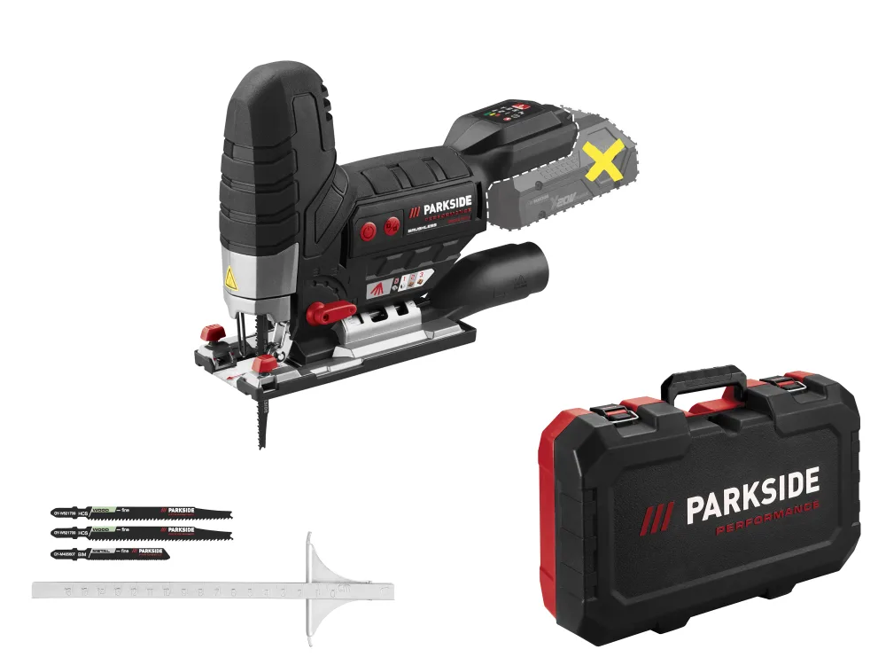 PARKSIDE PERFORMANCE® Aku priamočiara píla 20 V PSSPA 20-Li F4 - bez akumulátora