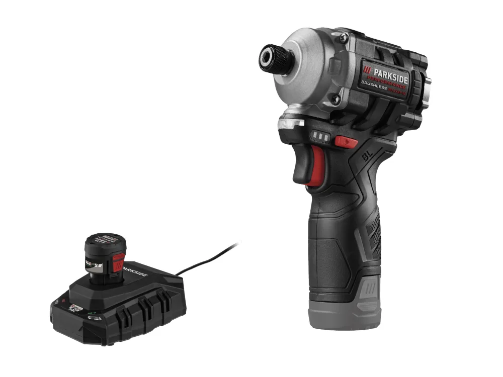 Parkside Performance® Aku rázový utahovák Pdssap 12 A2, 2,5 Ah