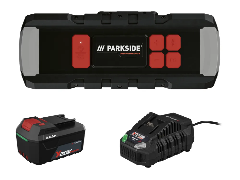 Parkside Performance® Aku reproduktor s Bluetooth® PBL 40 A1, 4 Ah