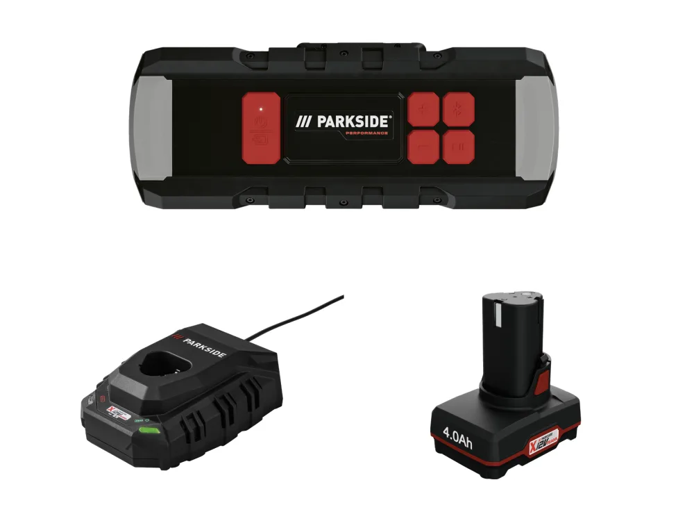 Parkside Performance® Aku reproduktor s Bluetooth® PBL 40 A1, 4 Ah