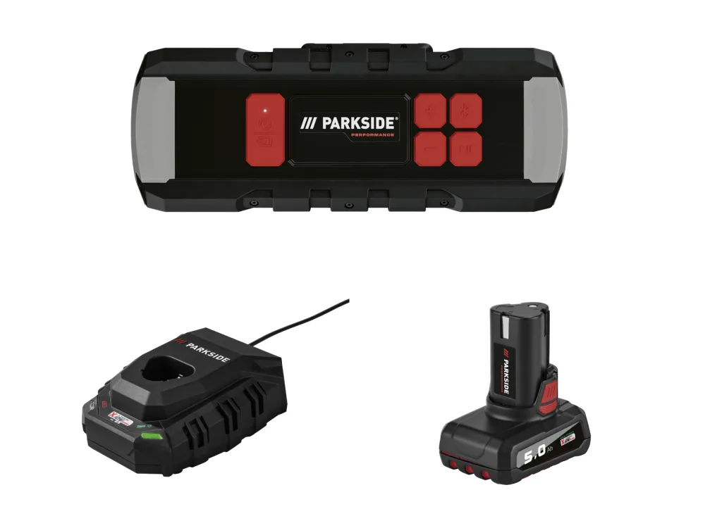 Parkside Performance® Aku reproduktor s Bluetooth® PBL 40 A1, 5 Ah