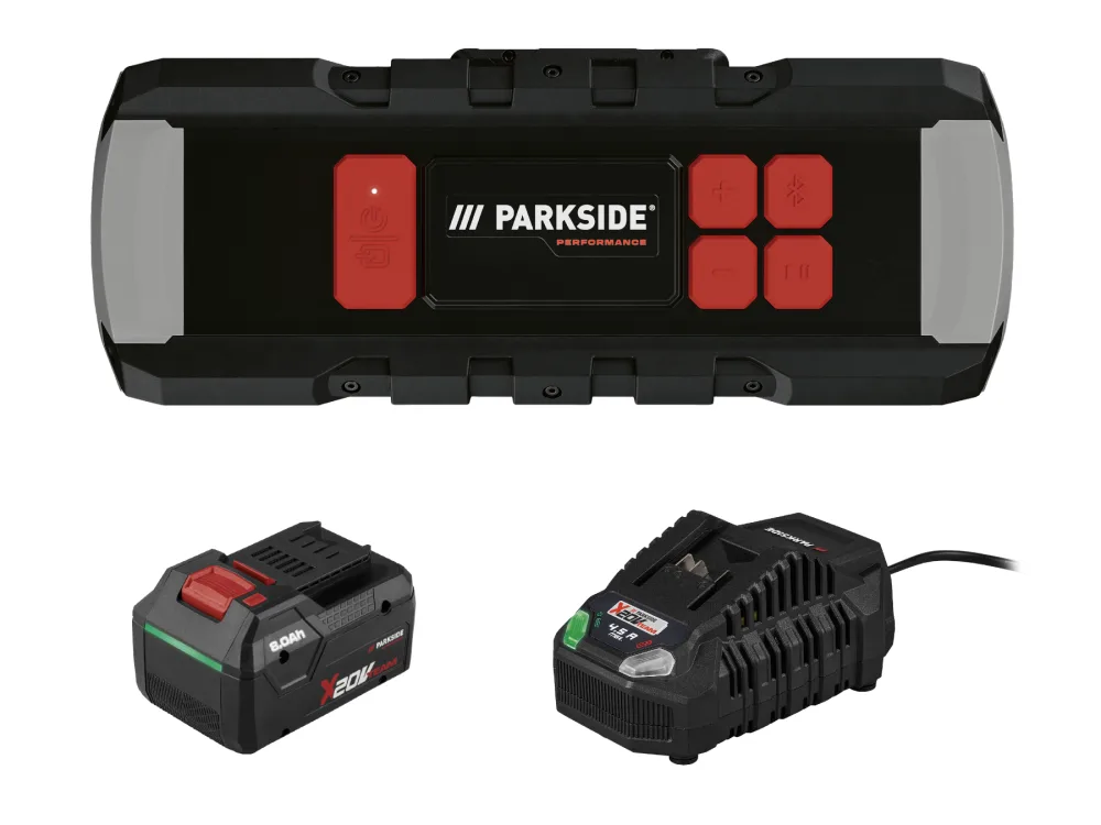 Parkside Performance® Aku reproduktor s Bluetooth® PBL 40 A1, Smart 8 Ah