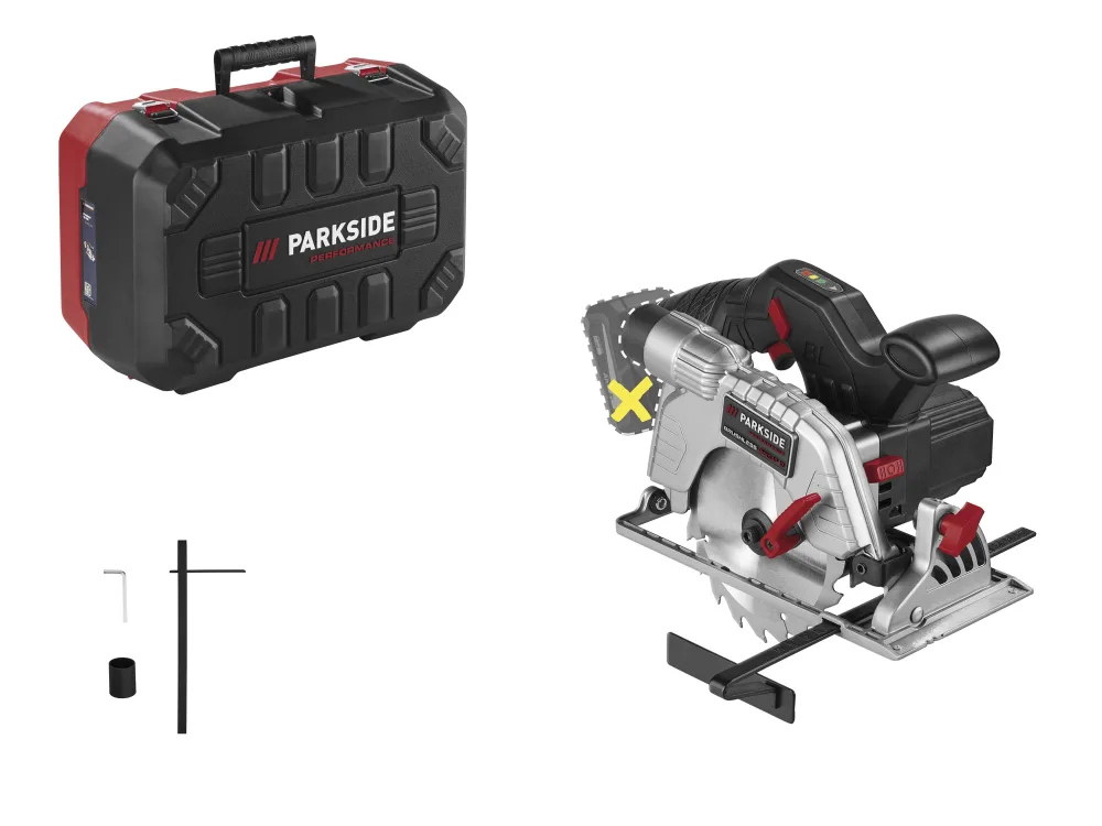 PARKSIDE PERFORMANCE® Aku ručná kotúčová píla 12 V PHKSAP 12 B2 - bez akumulátora