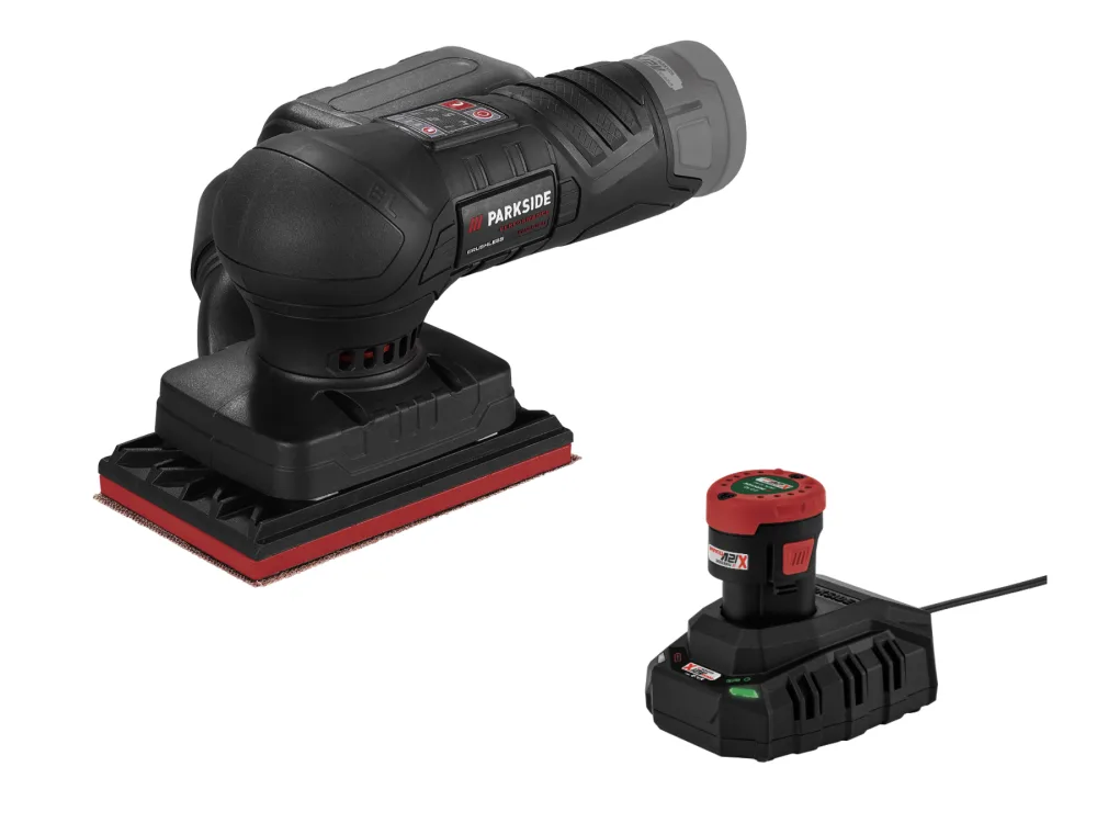 Parkside Performance® Aku vibrační bruska Passp 12-Li A1, 2 Ah