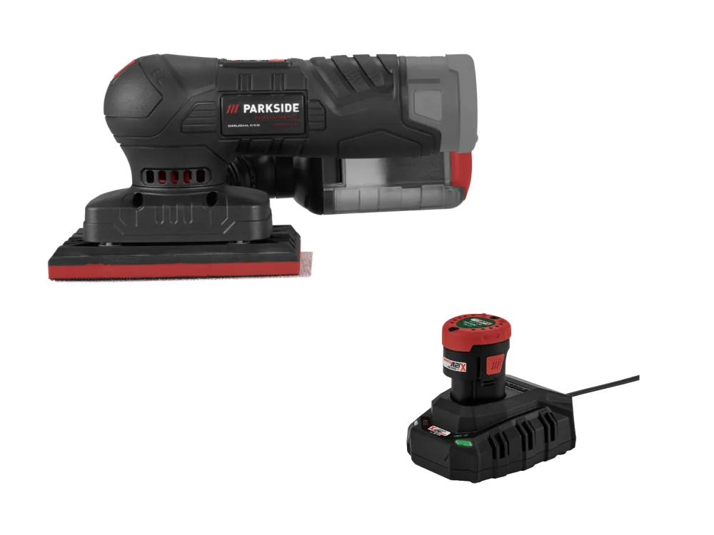 Parkside Performance® Aku vibrační bruska Passp 12-Li A2, 2 Ah
