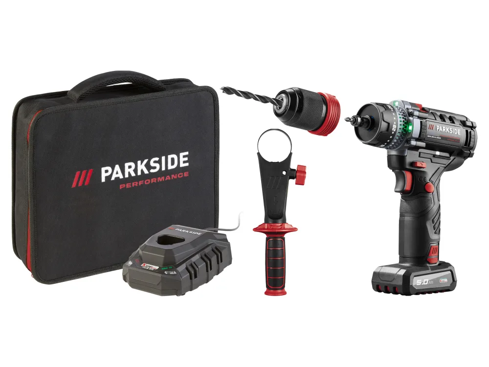 PARKSIDE PERFORMANCE® Aku vŕtací skrutkovač s príslušenstvom 12 V PPBSSA 12 A1