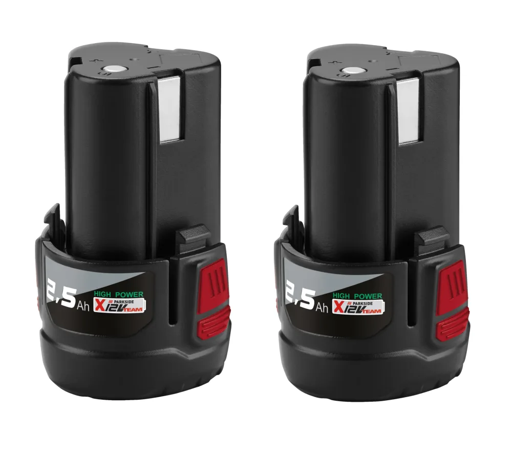 PARKSIDE PERFORMANCE® Akumulátor 12 V/2,5 Ah PAPK 12 2.5 B1, 2 kusy