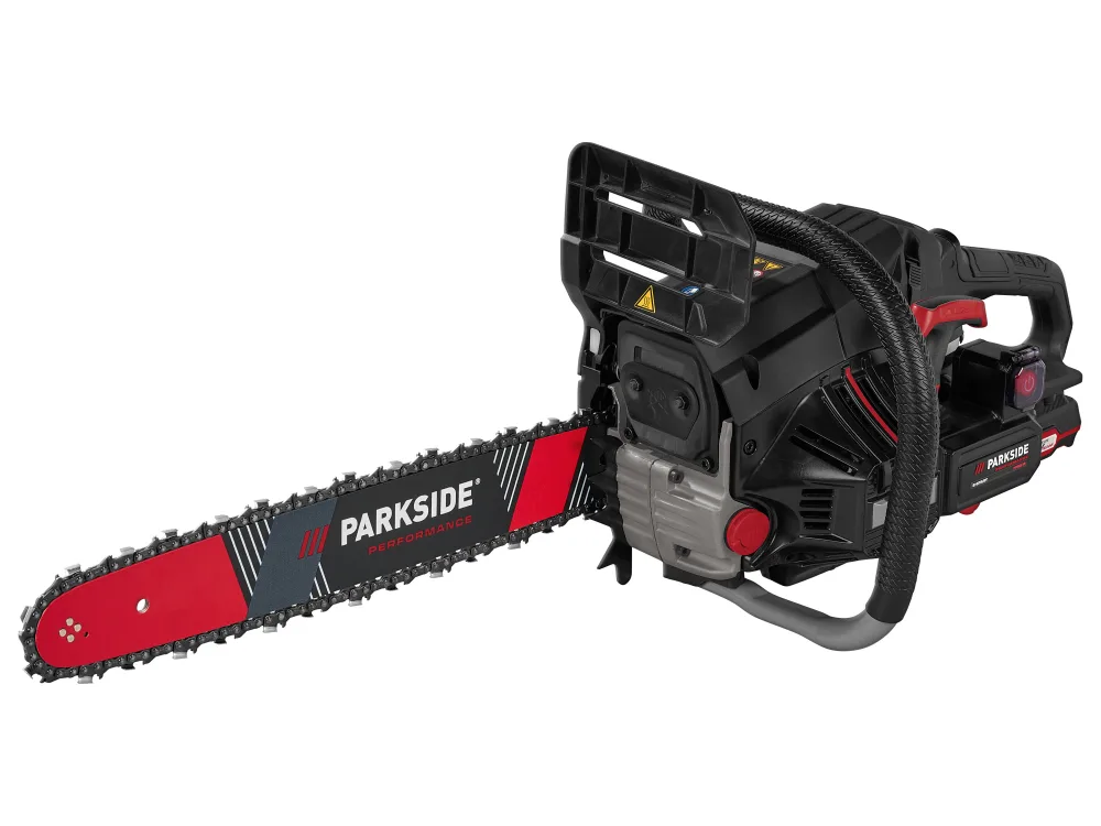 PARKSIDE PERFORMANCE® Benzínová reťazová píla s elektrickým štartovaním PPBKS 56 B2